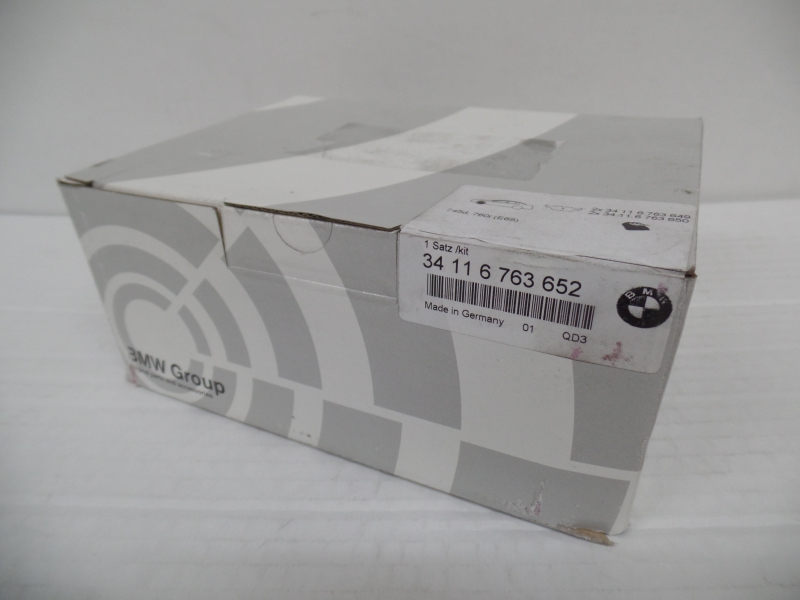ORIGINAL BMW Bremsbeläge mit Warnkontakt brake pads Sensor 7er E65 E66 652 L
