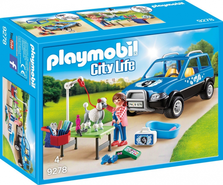 Playmobil 9278 - City Life Mobile Pet Groomin..
