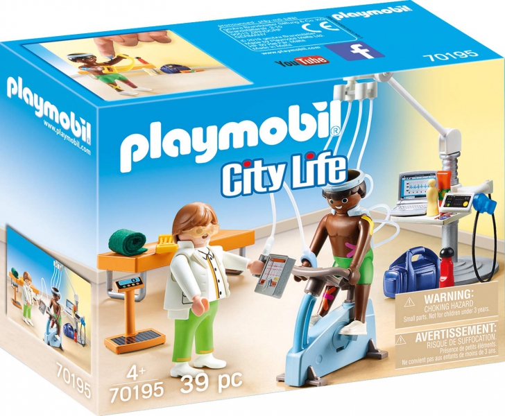 Playmobil 70195 - City Life Specialist Physiotherapist 18.70 x 7.20 x 14.20 (cm)