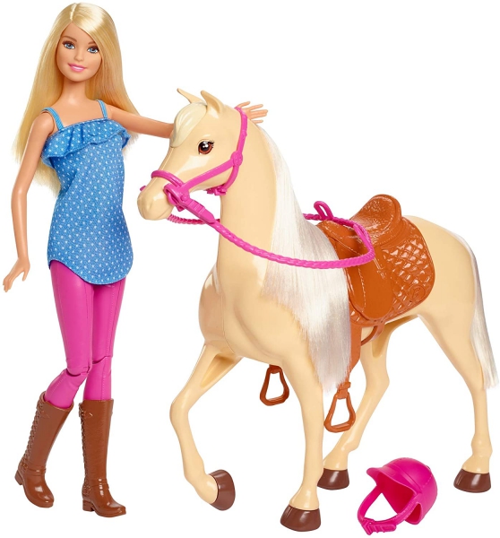 Mattel - Basic Horse & Doll 35.60 x 8.30 x 32.40 ..