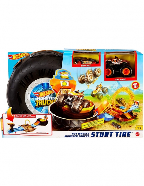 Mattel - Hot Wheels Monster Trucks Stunt Tire 0.00 x 0.00 x 0.00 (cm)