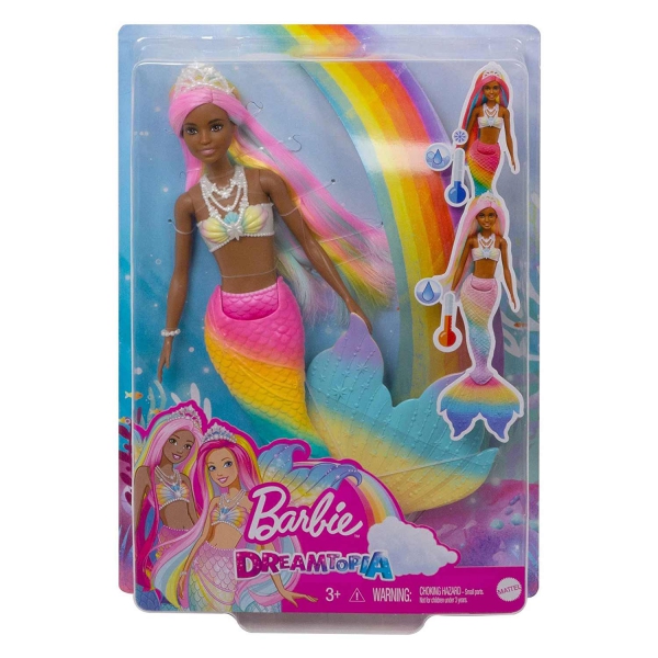 Mattel - Barbie Dreamtopia Rainbow Magic Mermaid Doll / from Assort 