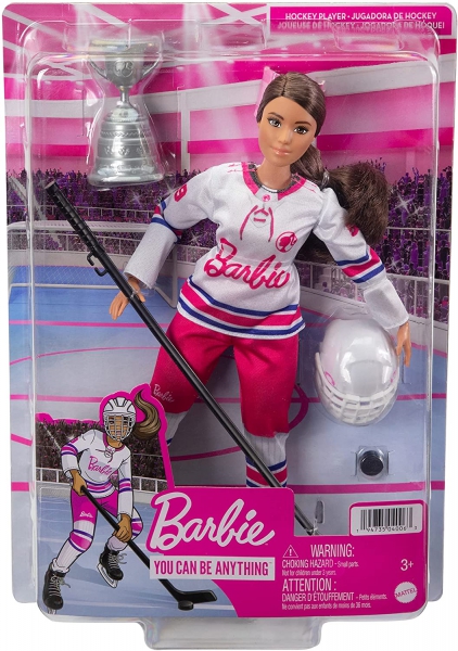 Mattel - Barbie You Can Be Anything Hockey Pl..