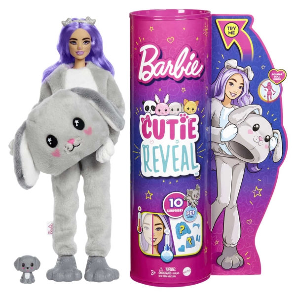 Mattel - Barbie Cutie Reveal Doll Puppy / fro..