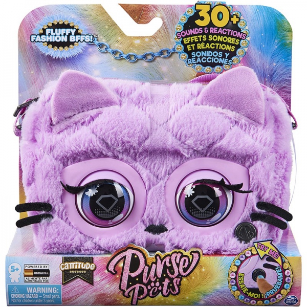 Spin Master - Purse Pets Fluffly Version Cattitude / from Assort 