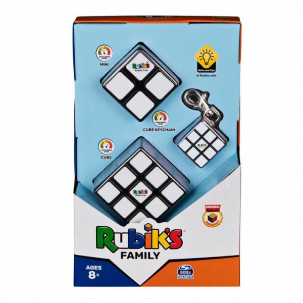 Spin Master - Rubiks Cube Rubiks Family Pack 3 Pc..