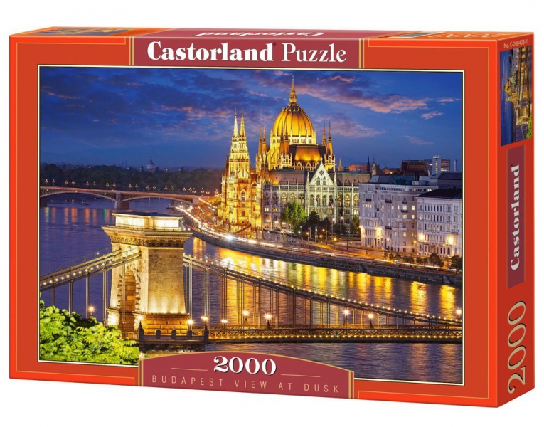 Castorland - Puzzle 2000 Budapest View at Dusk 35..