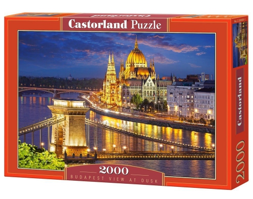Castorland - Puzzle 2000 Budapest View at Dus..