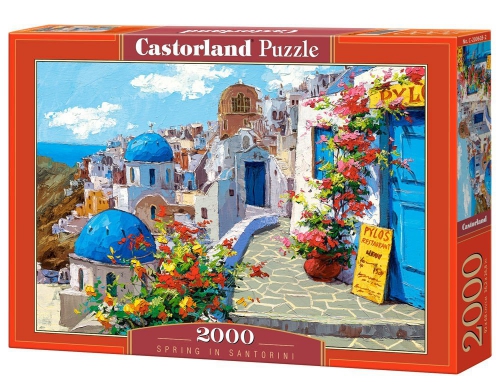 Castorland - Puzzle 2000 Spring in Santorini3..