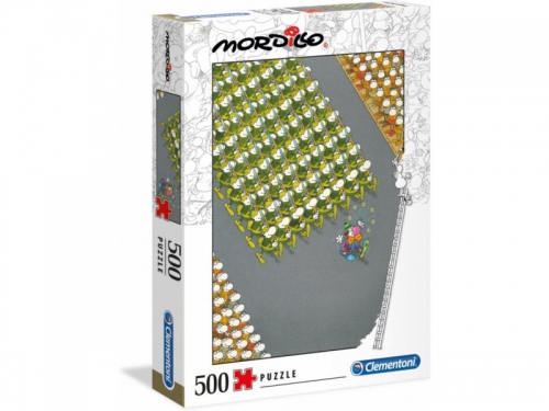 Clementoni - Puzzle 500 Mordillo The March