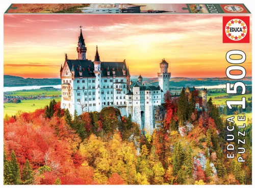 Educa - Puzzle 1500 Autumn In Neuschwanstein