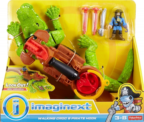 Fisher-Price - Imaginext Walking Croc And Pirate ..