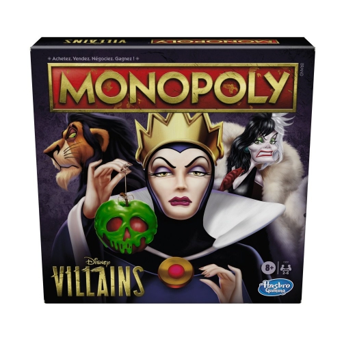 Hasbro - Monopoly Disney Villains Edition (Fr..