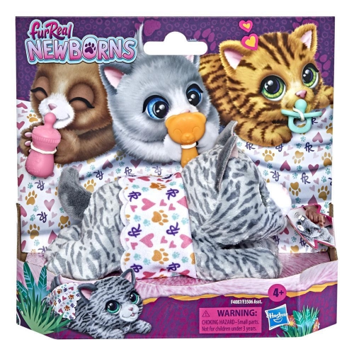 Hasbro - FurReal Newborns Kitty Interactive A..