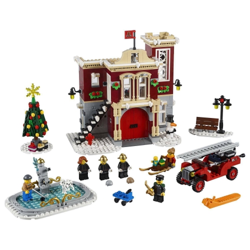 Lego 10263 - Wintery Fire Station47.80 x 9.00 x 2..