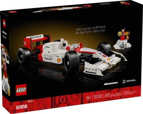 Lego 10330 - Icons McLaren MP4/4 And Ayrton Senna