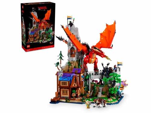 Lego 21348 - Ideas Dungeons And Dragons Red Drago..