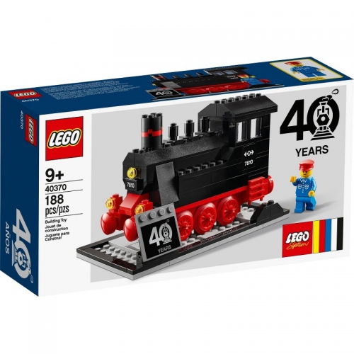 Lego 40370 - Trains 40th Anniversary Set Stea..