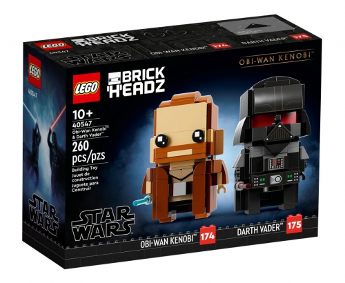 Lego 40547 - BrickHeadz Obi-Wan Kenobi And Darth ..