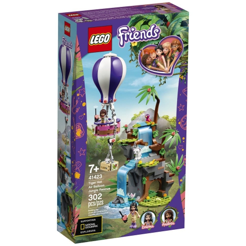 Lego 41423 - Friends Tiger Hot Air Balloon Re..