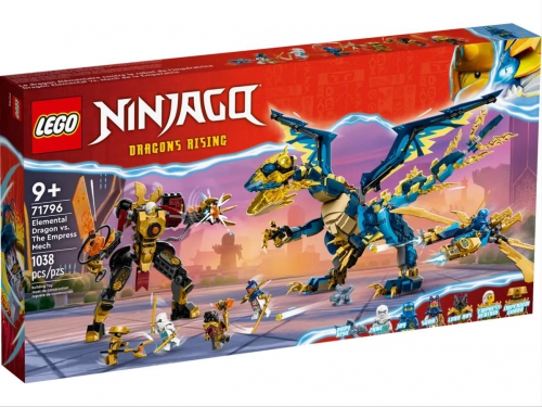 Lego 71796 - Ninjago Elemental Dragon Vs The ..