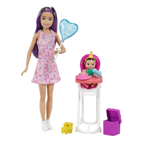 Mattel - Barbie Skipper Babysitters Dolls and..