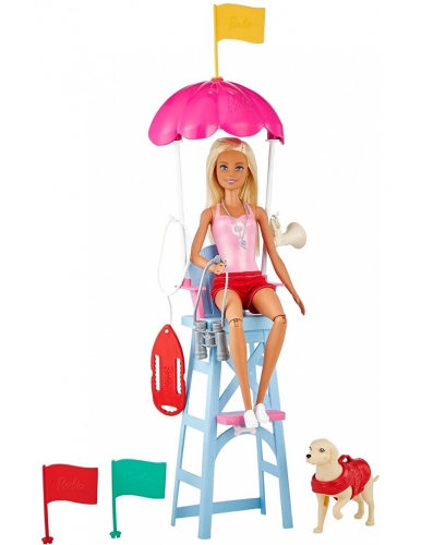 Mattel - Barbie Careers Lifeguard Doll Playse..