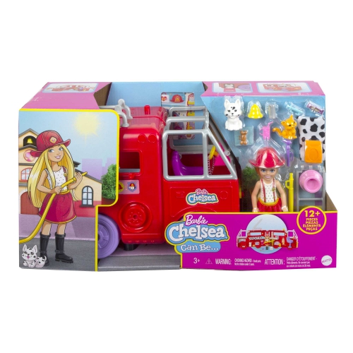 Mattel - Barbie Chelsea Fire Truck Playset