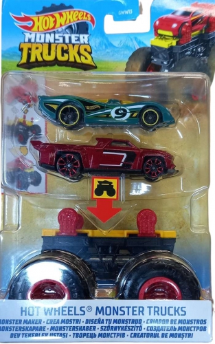 Mattel - Hot Wheels Monster Trucks Monster Maker ..