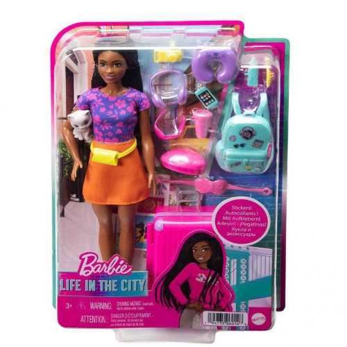 Mattel - Barbie Brooklyn Travel Doll