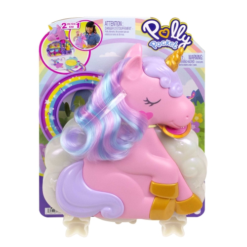 Mattel - Polly Pocket Rainbow Unicorn Salon