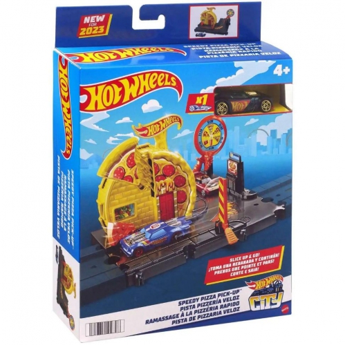 Mattel - Hot Wheels City Speedy Pizza Pick-Up / f..