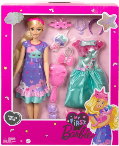 Mattel - Barbie My First Barbie Blonde Hair D..