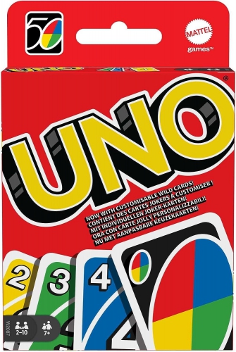 Mattel - Uno Card Game10.00 x 15.00 x 2.00 (c..