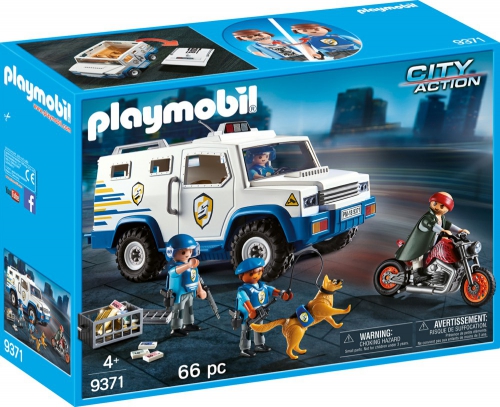 Playmobil 9371 - City Action Money Transporte..