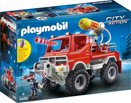 Playmobil 9466 - Fire Engine Off Road Vehicle Wit..