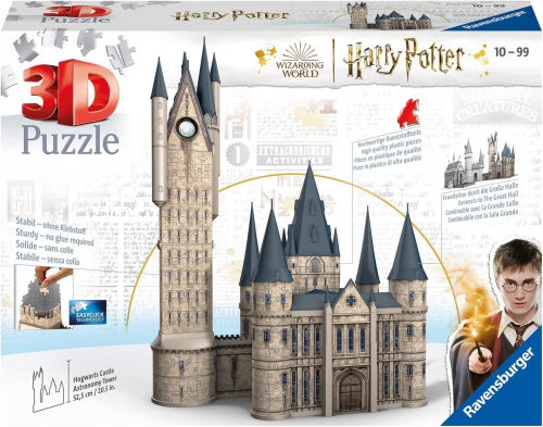 Ravensburger - 3D Puzzle 540 Harry Potter Hog..
