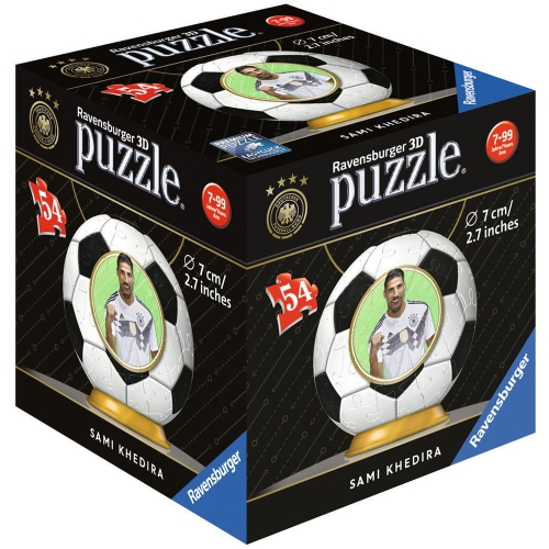 Ravensburger - 3D Puzzle 54 Ball Sami Khedira DFB..