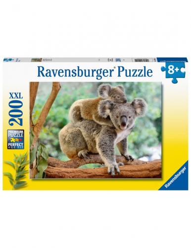 Ravensburger - Puzzle 200 Koala Family XXL