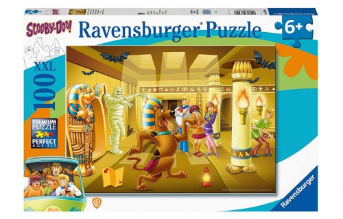 Ravensburger - Puzzle 100 Xxl Scooby Doo In T..