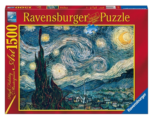 Ravensburger - Puzzle 1500 Van Gogh Starry Ni..