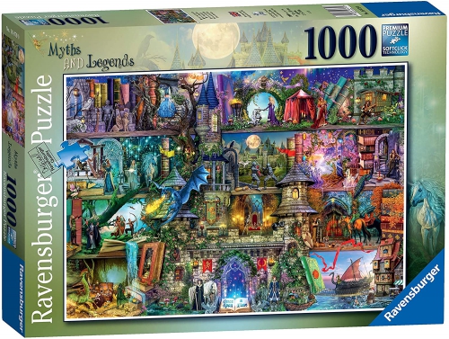 Ravensburger - Puzzle 1000 Myths & Legends