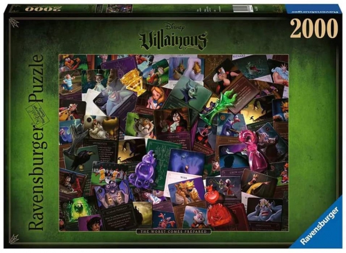 Ravensburger - Puzzle 2000 Villainous All Vil..