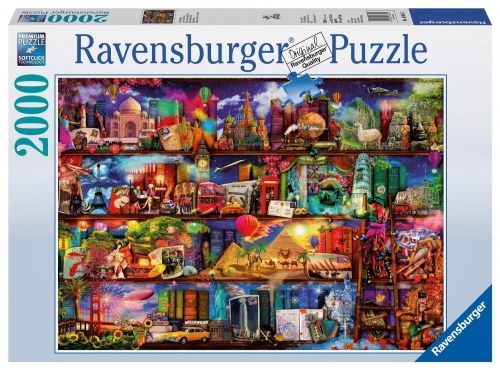 Ravensburger - Puzzle 2000 Travel Shelves
