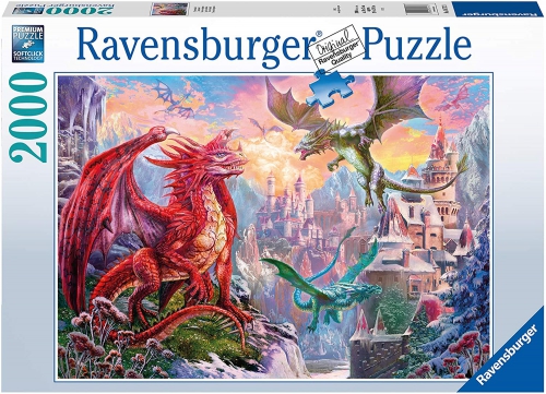 Ravensburger - Puzzle 2000 Dragon Land