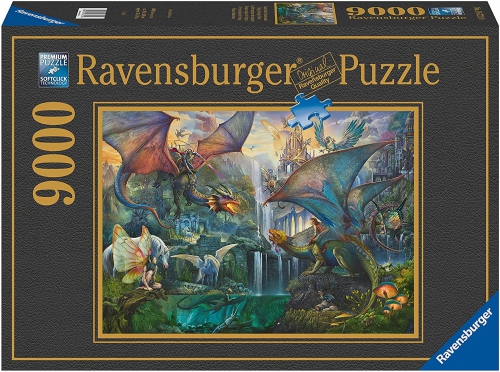Ravensburger - Puzzle 9000 Magical Dragon Forest