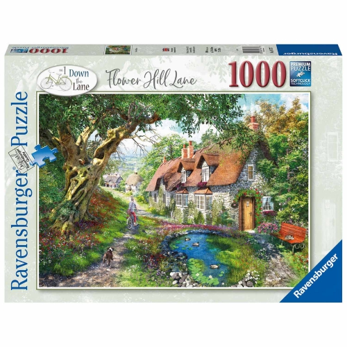 Ravensburger - Puzzle 1000 Flower Hill Lane