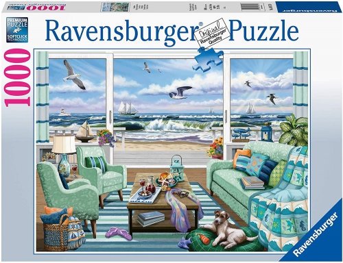 Ravensburger - Puzzle 1000 Rest on The Beach