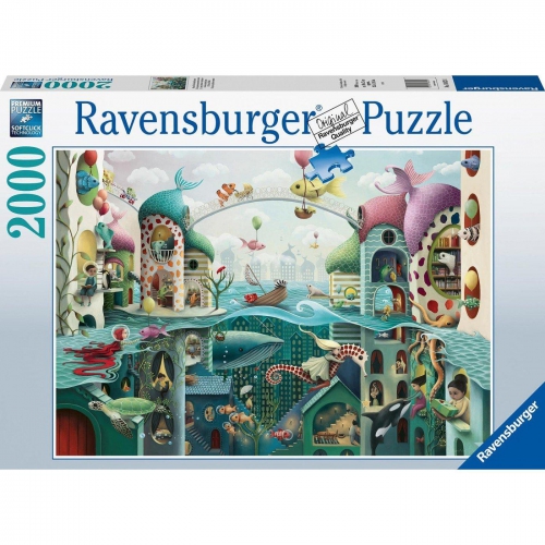 Ravensburger - Puzzle 2000 If Fish Could Walk