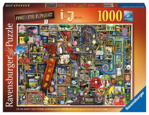 Ravensburger - Puzzle 1000 Awesome Alphabet I..